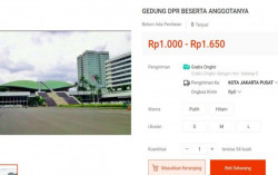 Rakyat Geram dengan Omnibus Law, Gedung DPR Plus Anggotanya Dijual di Shopee Rp1.000-Rp1.650