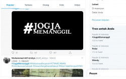 Tagar Ajakan Demonstrasi #JogjaMemanggil Menggema di Twitter