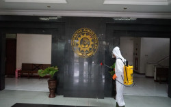 Kampus Ini Lakukan Dekontaminasi untuk Cegah Penyebaran Covid-19