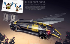 Hebat, Mobil Lebah Desain Anak-anak Ini Menang Lomba Rolls-Royce