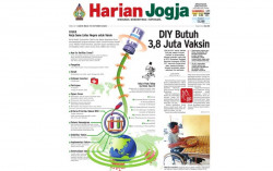HARIAN JOGJA HARI INI: DIY Butuh 3,8 Juta Vaksin