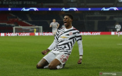 Berkat Gol Marcus Rashford, MU Unggul 2-1 Atas PSG
