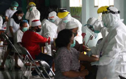 Hari Kesehatan Nasional, Dinas Kesehatan Gelar Rapid Test Massal