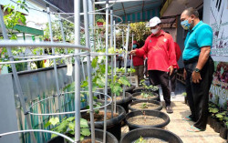 Lumbung Jogo Tonggo, Wujud Gotong Royong Warga Kramat Selatan Hadapi Pandemi Covid-19
