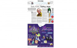 HARIAN JOGJA HARI INI: Satu Kata, Saling Jaga