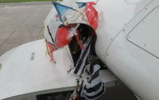 Tersangkut Layangan, Begini Kondisi Pesawat Citilink