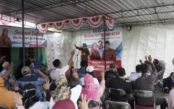 Warga Prambanan Mantap Dukung Kustini-Danang Perjuangkan Air Bersih dan Pertanian