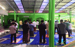 PKM Teknik Sipil UMY Bantu Rancang & Bangun Atap Masjid Al Asel