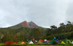 Aktivitas Merapi Meningkat, Perkemahan di Bukit Klangon Ditutup Sementara