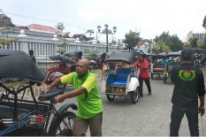 Becak Motor Dibebaskan Masuk Malioboro Saat Uji Coba Pedestrian