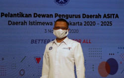 Pengurus Baru Asita DIY Komitmen Dukung Pencegahan Penyebaran Covd-19