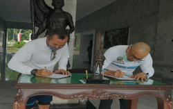 PLN dan Akmil Teken PKS Penataan Listrik
