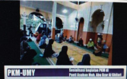 Dosen UMY Tingkatkan Kemampuan Menulis Santri Panti Asuhan