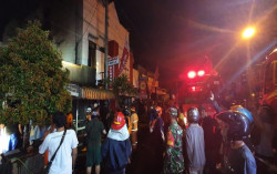 Sebuah Ruko di Wirobrajan Ludes Terbakar