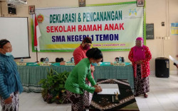 SMA Negeri 1 Temon Kulonprogo Berkomitmen Memenuhi dan Melindungi Hak Anak