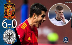 Bantai Jerman 6–0, Spanyol ke Putaran Akhir UEFA Nations League 