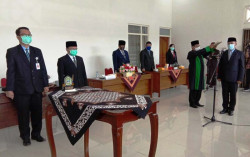 Dirut Baru Perumdam Gunungkidul Diminta Optimalkan Kinerja