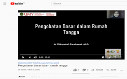 UMY Gelar Pelatihan Pengobatan Dasar dalam Rumah Tangga