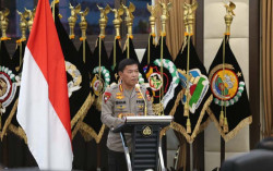 Kapolri Minta Kapolda Tegakkan Protokol Kesehatan