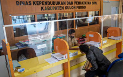 Setelah Tutup 2 Pekan karena Covid-19, Kantor Disdukcapil Kulonprogo Kembali Buka
