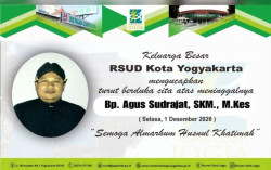 Kepala Dinas Sosial Kota Jogja Meninggal Dunia karena Covid-19, Pemkot Berduka
