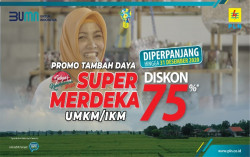 Diskon Tambah Daya “Super Merdeka” untuk UMKM dan IKM Kembali di Perpanjang Hingga Desember 2020