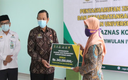  Baznas Kota Jogja Tasharufkan ZIS Triwulan ke-IV 2020