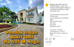 Ada Rumah Harganya Rp495 Miliar, Warganet: Ngisi Token Listrik Pakai UMR Jogja 15 Menit Langsung Habis