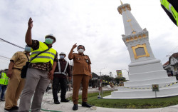Proyek Tugu Jogja Pekan Ini Rampung