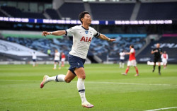 Son Heung Min Menggila, Golnya Setara Arsenal