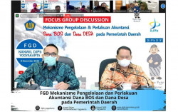 DJPb DIY Gelar FGD Dana BOS dan Dana Desa