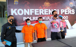 Edarkan Pil Koplo Kepada Remaja, Dua Warga Kulonprogo Dicokok Polisi