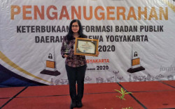 DP3AP2 DIY Juara I dan Jadi OPD yang Informatif