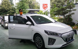 Mobil Listrik Jadi Kendaraan Dinas Kementerian Perhubungan