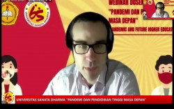 WEBINAR UNIVERSITAS SANATA DHARMA: Teknologi Berikan Banyak Jalan