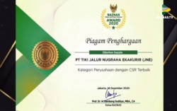 JNE Raih Penghargaan dalam Baznas Award yang Kedua Kalinya