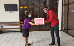 PDI Perjuangan Ngampilan Baksos, Fokus Pencegahan Covid-19