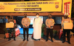Kapolda DIY Pastikan Pengamanan Malam Natal Berjalan Baik