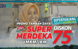 Lebih dari 63.000 UMKM dan IKM Manfaatkan Diskon Tambah Daya Listrik 