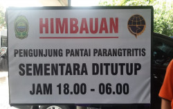 Semua Objek Wisata di Bantul Tutup saat Malam Tahun Baru