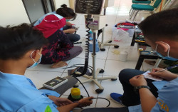 UMY Lakukan Kalibrasi, Perbaikan dan Perawatan Alkes di Puskesmas Piyungan