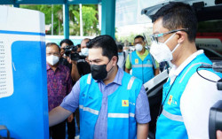 Menteri BUMN Pastikan Kesiapan PLN Dukung Era Kendaraan Listrik
