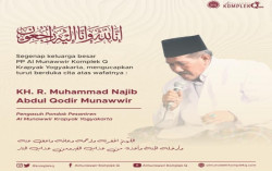 KABAR DUKA: Cucu Pendiri Pesantren Krapyak Al-Munawwir Wafat