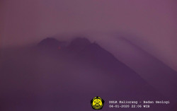 Muncul Sinar Saat Terjadi Guguran di Gunung Merapi, Diduga Lava Pijar