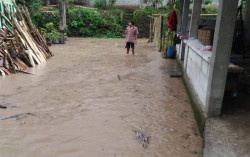 Kali Pesing Meluap, 6 Rumah di Wonolelo Pleret Terendam