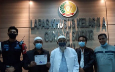 Bebas dari Lapas Gunung Sindur, Abu Bakar Baasyir Pulang ke Ngruki Dikawal Densus 88