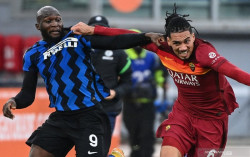 Inter Milan Tahan Imbang AS Roma di Stadion Olimpico