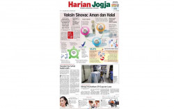 HARIAN JOGJA HARI INI: Vaksin Sinovac Aman dan Halal