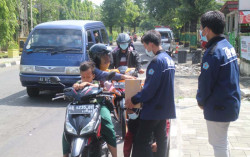ACT dan Pelajar se-Kulonprogo Gelar Aksi Kemanusiaan untuk Kalimantan Selatan dan Sulawesi Barat