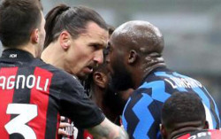 Ribut di Coppa Italia, Ibra-Lukaku Diskors Satu Pertandingan